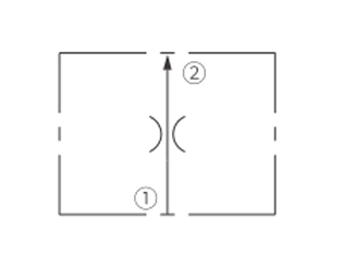 Operation Symbol of IFR08-20F Flow Fregulator Pressure-Compensated