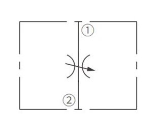 Operation Symbol of INV08-21 Hydraulic Needle Valve