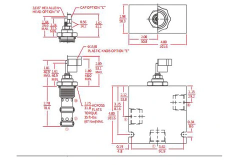 Performance/Dimension/Sectional Drawing of IFR12-33