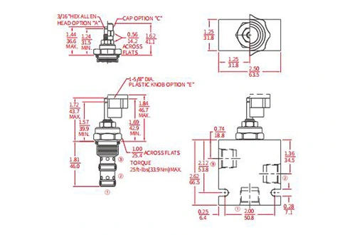 Performance/Dimension/Sectional Drawing of IFR10-39